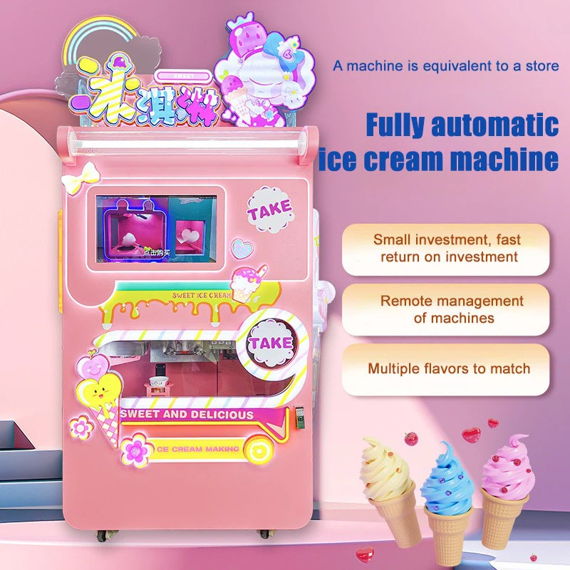 New Ice Cream Vending Machine